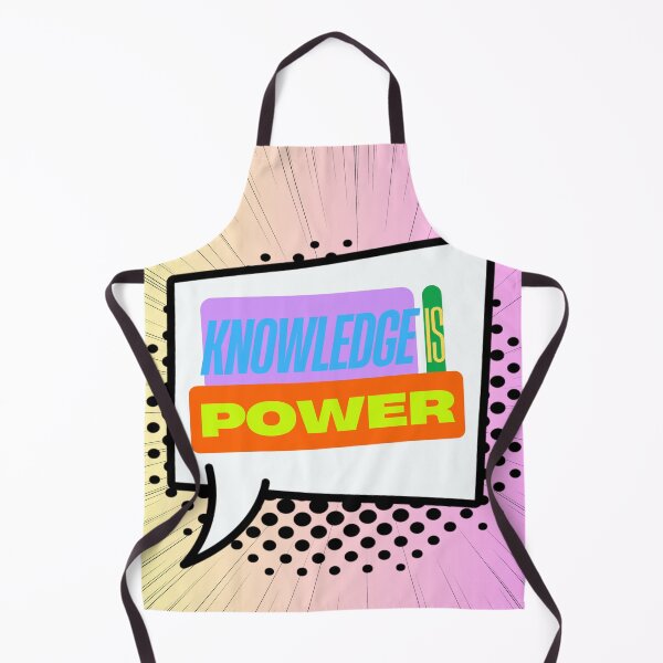 Item preview, Knowledge is Power - words of wisdom for back to school. Available to choose from T-Shirts, Mugs, Stickers and Phone Cases. designed and sold by Artventive.
