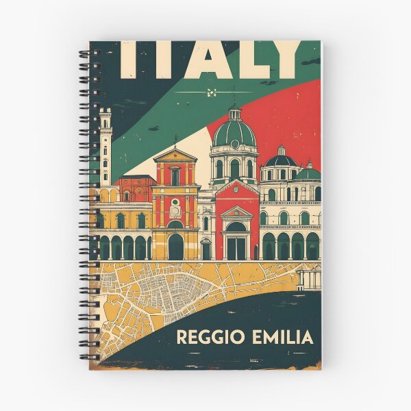 Item preview, Reggio Emilia Italy Vintage Travel Tourism designed and sold by TravelersGems.