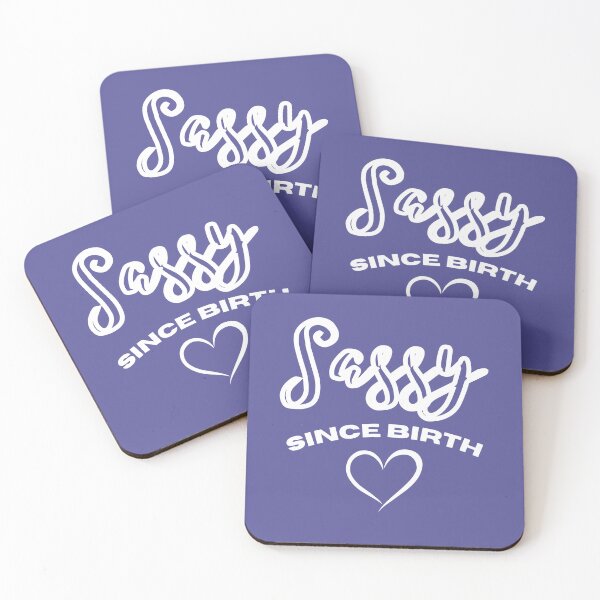 Item preview, SASSY SINCE BIRTH  designed and sold by Meandmyshop.