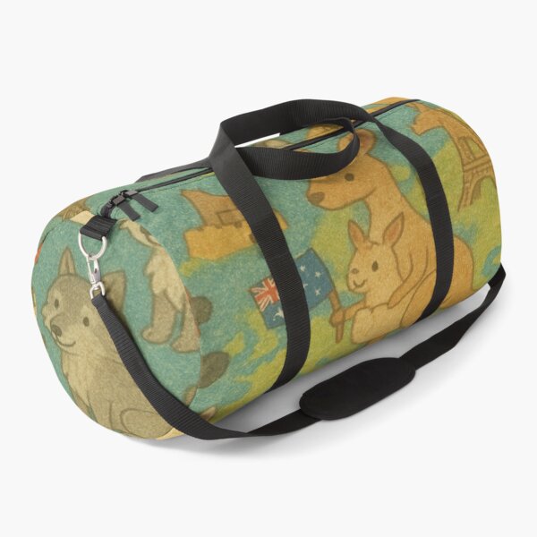 Item preview, Global Animal Travel Pattern designed and sold by Furbulous Faces.