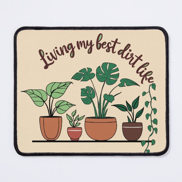 Item preview, Living My Best Dirt Life – Funny Plant Lover Design designed and sold by FocusChillax.