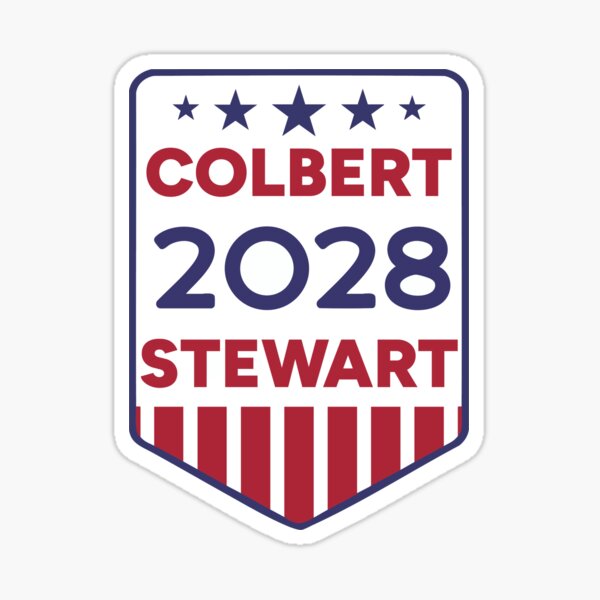 Item preview, Colbert / Stewart 2028 designed and sold by michaelbrowntx.