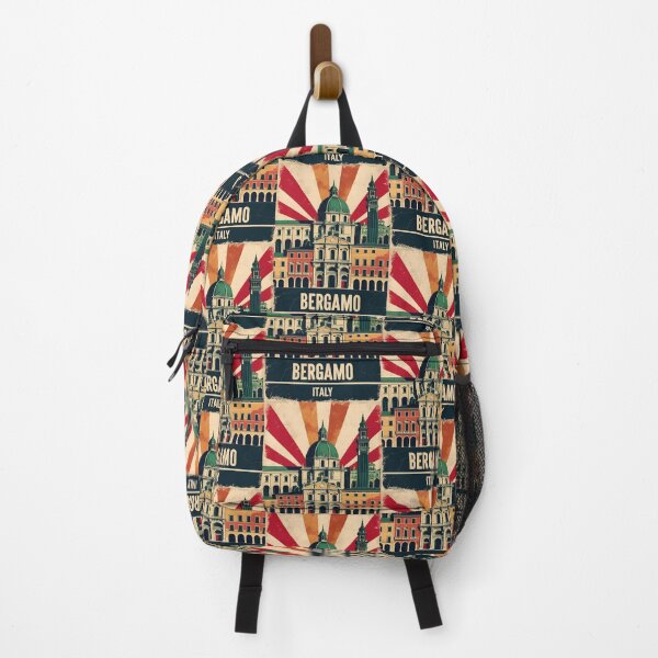 Item preview, Bergamo Italy Vintage Travel Tourism designed and sold by TravelersGems.