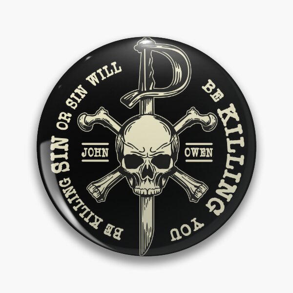 Item preview, Be Killing Sin Chi Rho John Owen Quote designed and sold by Reformed Shirt Co..