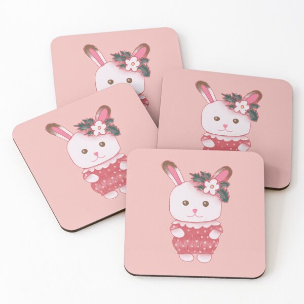 Item preview, Strawberry Bunny designed and sold by lavender afternoon.