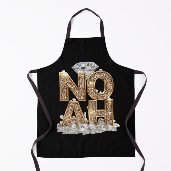Item preview, NOAH – Golden Diamond Name Design designed and sold by VisionaryVeils.
