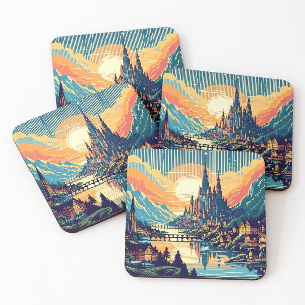 Item preview, A Fantastical Land designed and sold by RW Art Prints.