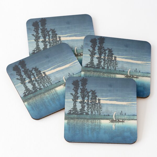 Item preview, Tarde en Ushibori – Kawase Hasui /sin marco/ designed and sold by EmeraldeaArt.