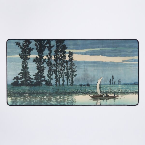 Item preview, Tarde en Ushibori – Kawase Hasui /sin marco/ designed and sold by EmeraldeaArt.