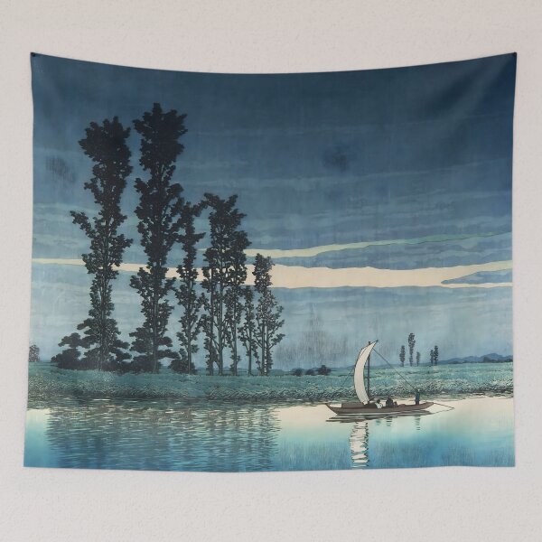 Item preview, Tarde en Ushibori – Kawase Hasui /sin marco/ designed and sold by EmeraldeaArt.