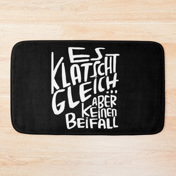 Item preview, Saying: There will be clapping soon, but no applause designed and sold by badlydrawnbabe.