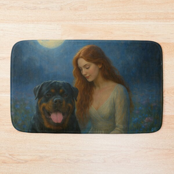 Item preview, Moonlight Rottweiler  designed and sold by MercyLovesElroy.