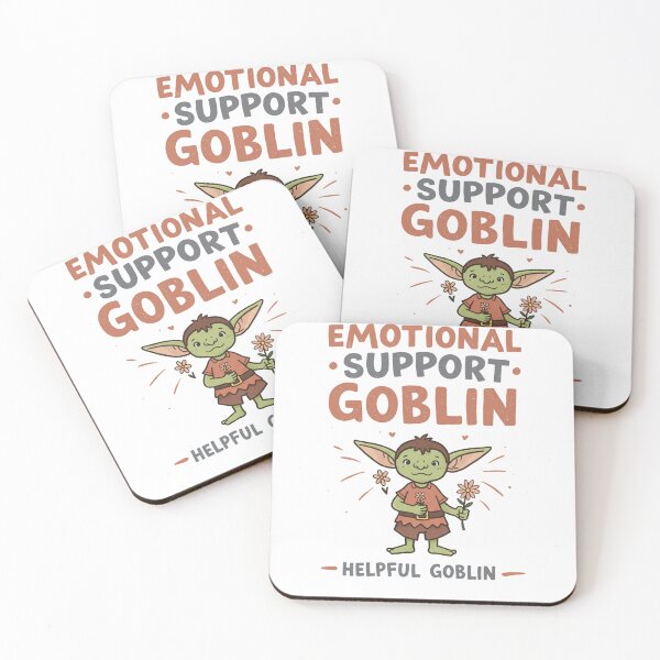 Item preview, Emotional Support Goblinr designed and sold by FitEnvy.
