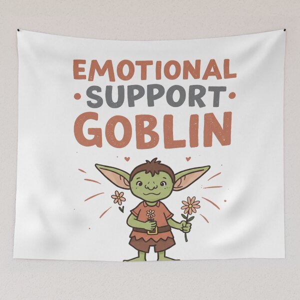 Item preview, Emotional Support Goblinr designed and sold by FitEnvy.