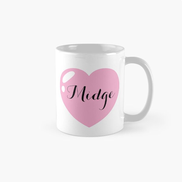 Item preview, Midge Name with pink Heart  designed and sold by Artbymonika.