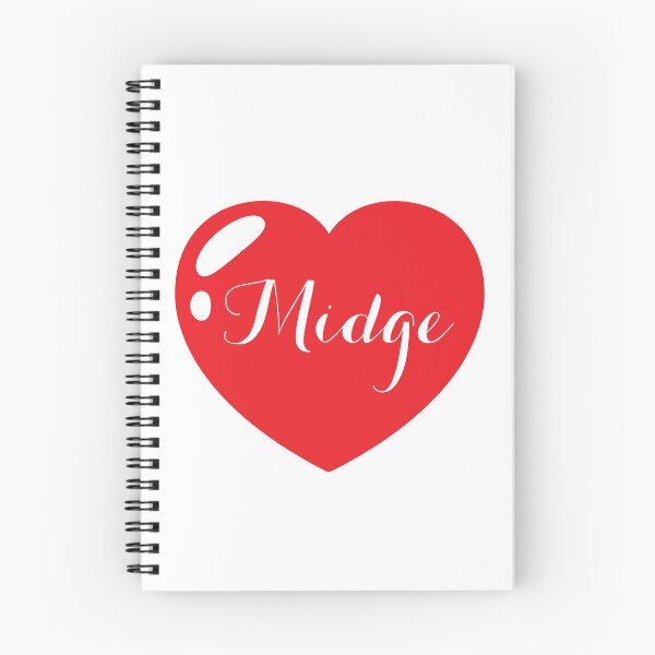 Item preview, Midge Name with red Heart  designed and sold by Monika Howarth.