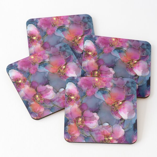 Item preview, Gilded Peonies in Twilight Symphony designed and sold by RyanPhamDesigns.