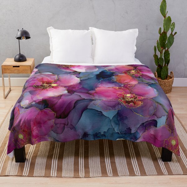 Item preview, Gilded Peonies in Twilight Symphony designed and sold by RyanPhamDesigns.