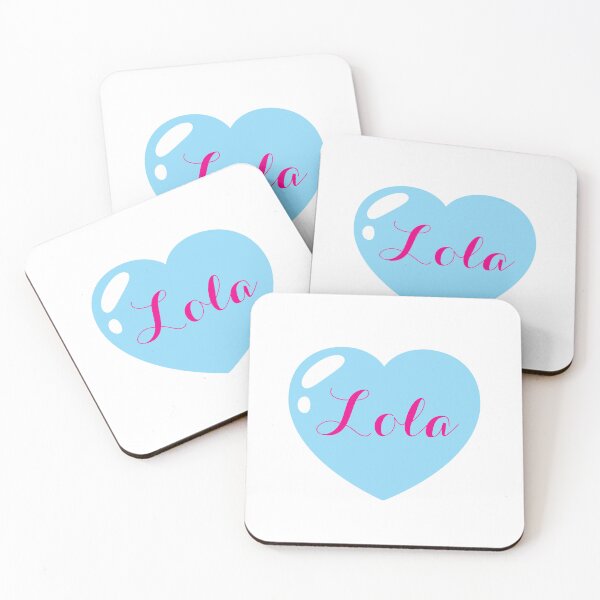 Item preview, Lola Name with blue Heart  designed and sold by Monika Howarth.