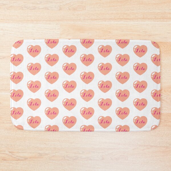 Item preview, Lola Name with orange Heart  designed and sold by Monika Howarth.