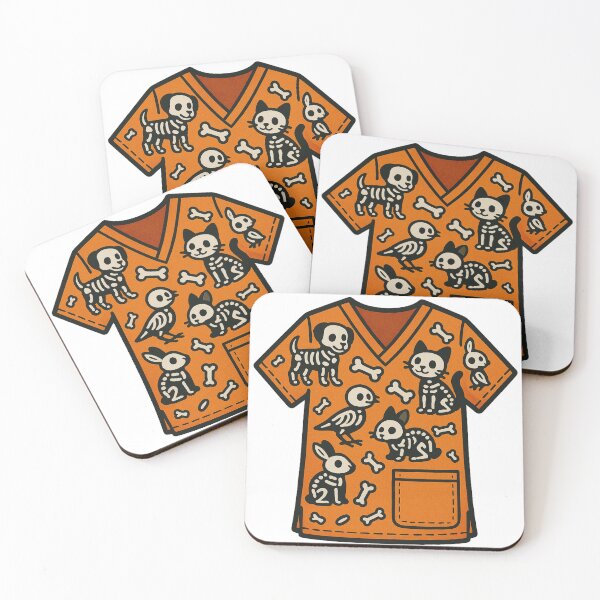 Item preview, Halloween Scrubs  designed and sold by introVETed.
