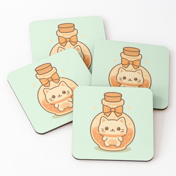 Item preview, Cat Potion – Kawaii Magic Elixir Kitty designed and sold by LuKreate.