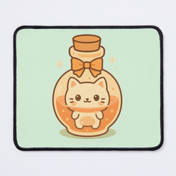 Item preview, Cat Potion – Kawaii Magic Elixir Kitty designed and sold by LuKreate.
