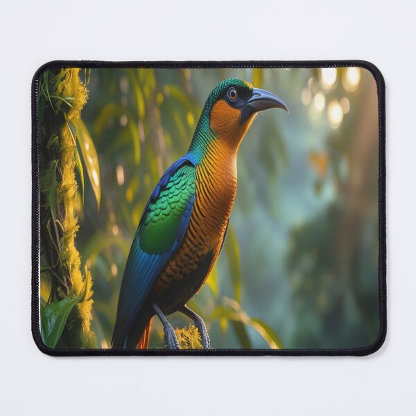 Item preview, Iridescent Amazon Rainforest Bird Portrait designed and sold by Max Store.