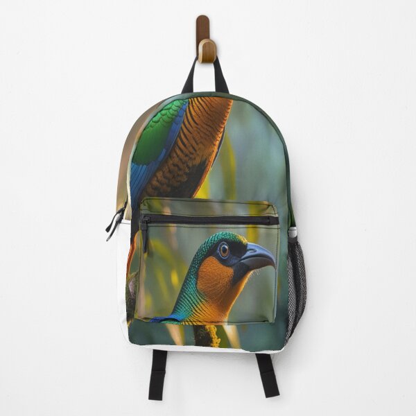 Item preview, Iridescent Amazon Rainforest Bird Portrait designed and sold by Max Store.