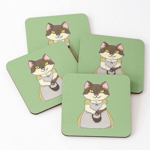 Item preview, Cat in vintage clothes designed and sold by Kiefshop.