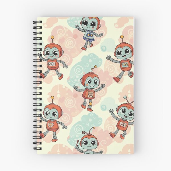 Item preview, Adorable Retro Robots designed and sold by MySignatureItems.