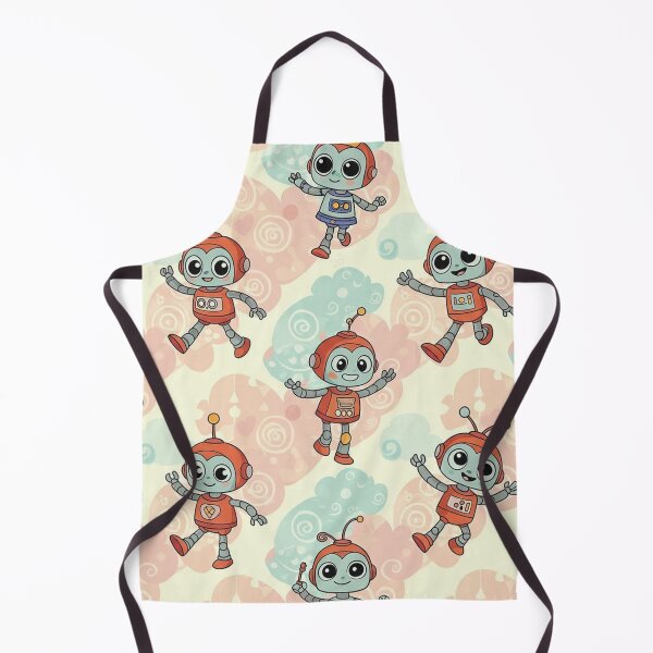 Item preview, Adorable Retro Robots designed and sold by MySignatureItems.