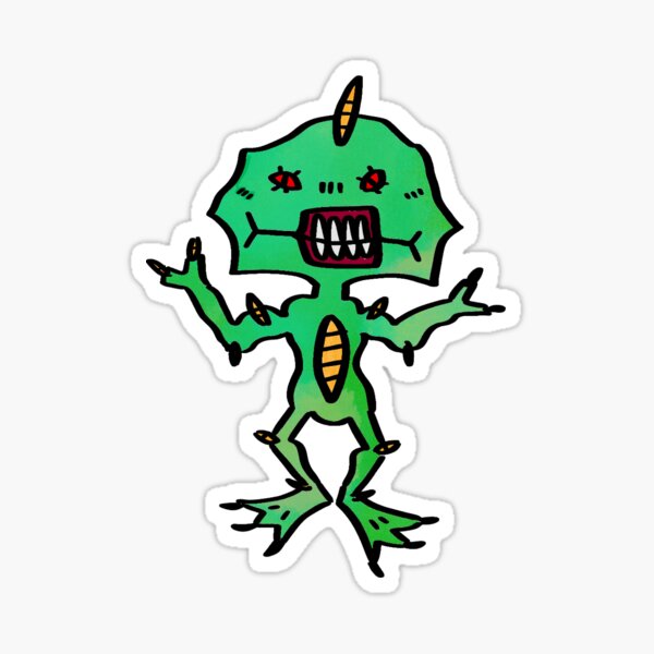 Item preview, fish man designed and sold by rejectedflowers.