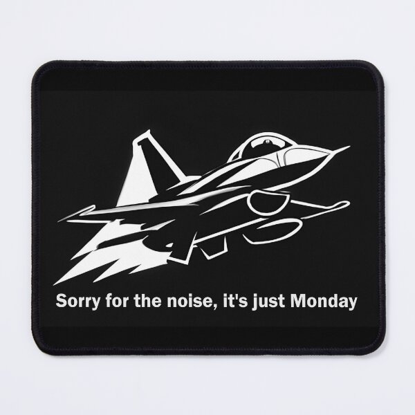 Item preview, Mad Monday morning with f16 designed and sold by MonkeyHouseArt.