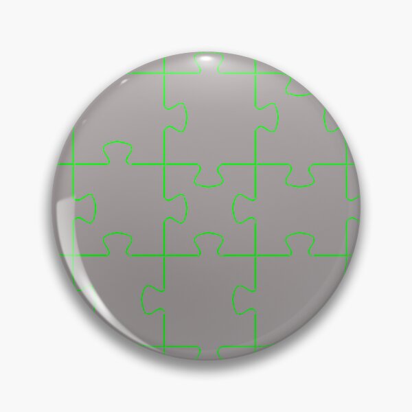 Item preview, Jigsaw Puzzle Art in Bright Green designed and sold by WD-Artist.