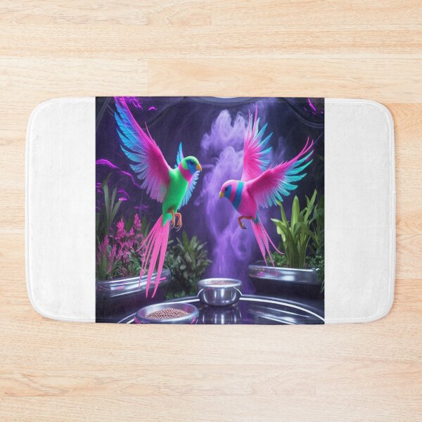 Item preview, Neon Birds Futuristic Gravity-Defying Aviary designed and sold by Max Store.