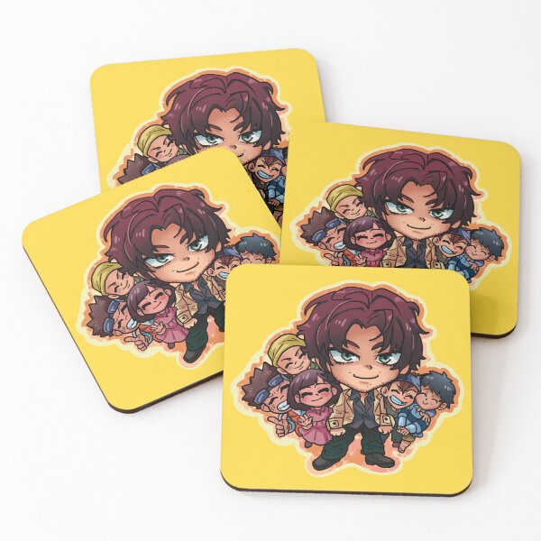Item preview, BSD Oda Sakunosuke and his kiddos chibis designed and sold by angsty-angst.