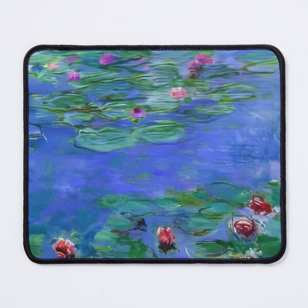 Item preview, Water Lilies Red 1919 by Claude Monet designed and sold by GabyddAlessandr.