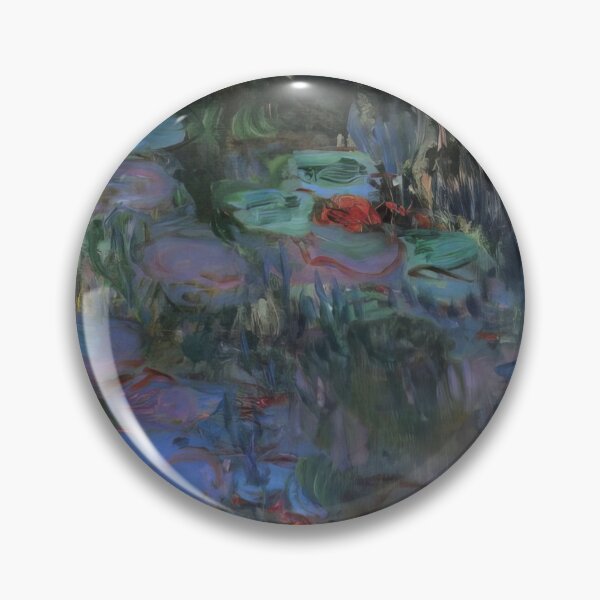 Item preview, Water Lilies Reflections of Weeping Willows  right half   1919 by Claude Monet designed and sold by GabyddAlessandr.