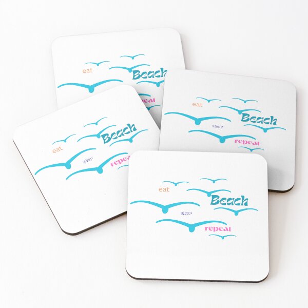Item preview, Eat BEACH Sleep repeat designed and sold by CYANA123.