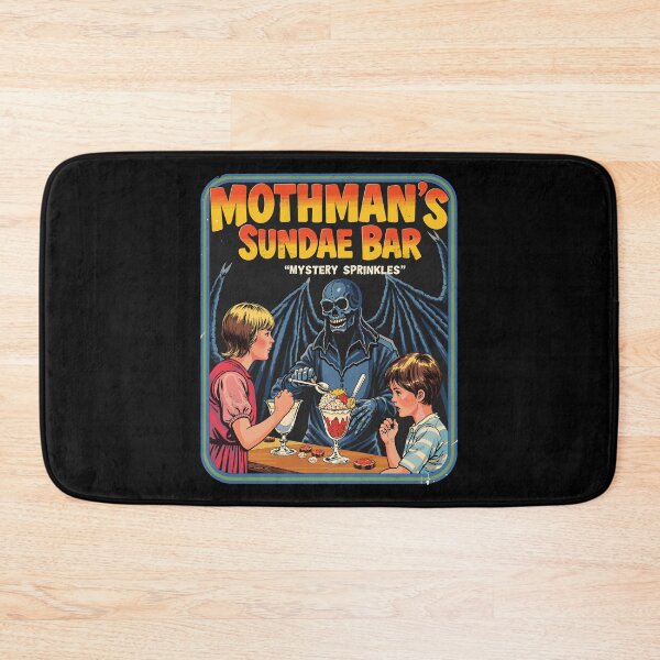 Item preview,  Retro Mothman's Sundae Bar Funny Cryptid Design designed and sold by Vintagenaut Co..
