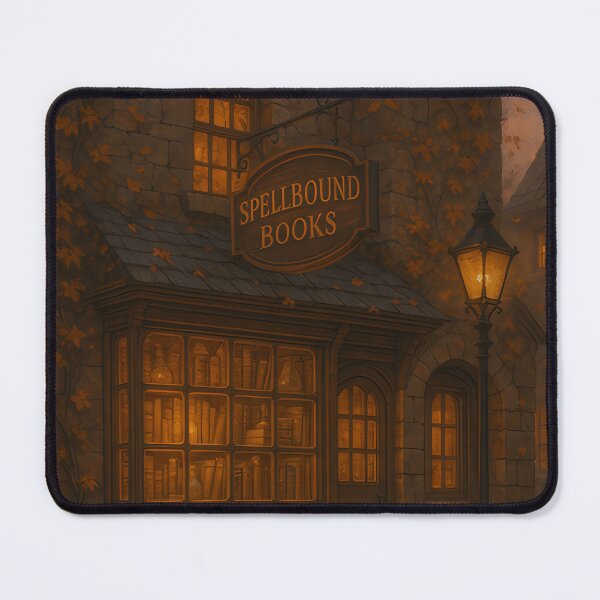 Item preview, Spellbound Books - Magical Bookstore designed and sold by MossTrail.