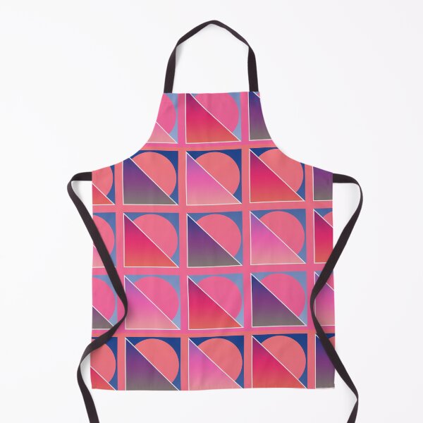 Item preview, Retro Modern Design 17-5: Nine Right Triangles with Strokes and Semicircle Outlines designed and sold by SBVillard.
