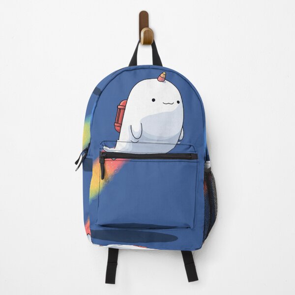 Artikelvorschau, Süßer Chibi Narwal Einhorn Regenbogen entworfen und verkauft von blackdogshop.