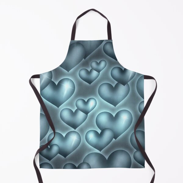 Item preview, Aqua Blue Hearts designed and sold by The Culture Crucifix.