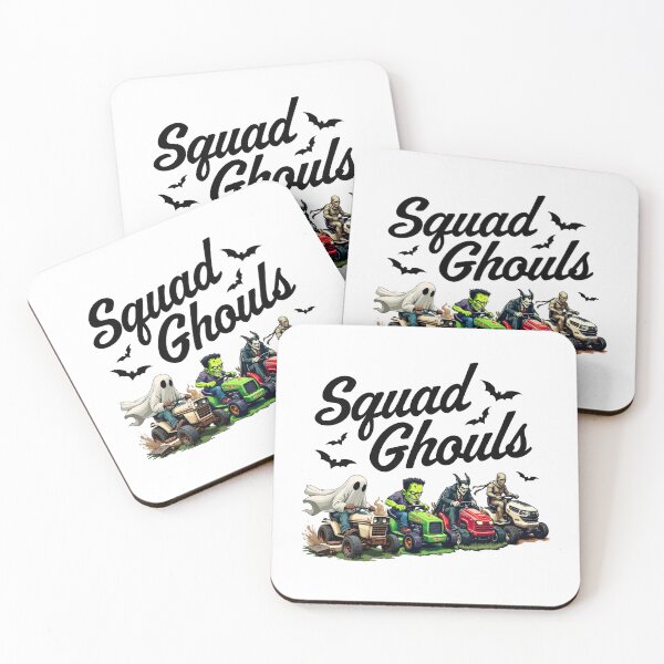 Item preview, Lawnmower Racing - Halloween - Squad Ghouls - Black - Lawn Mower Racing designed and sold by RaceDayRags.