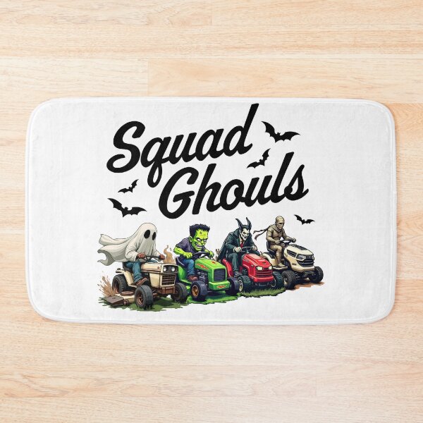 Item preview, Lawnmower Racing - Halloween - Squad Ghouls - Black - Lawn Mower Racing designed and sold by RaceDayRags.