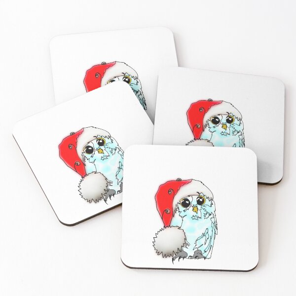 Item preview, Cute Owl Wearing Santa Hat – animalzinhats designed and sold by Ashley’sAnimalz.