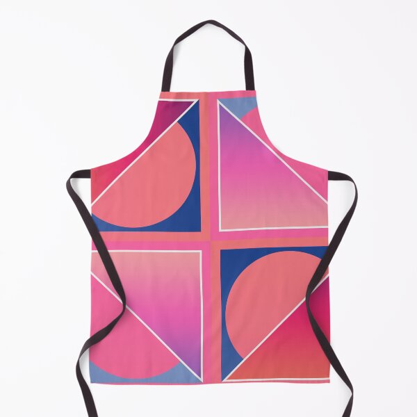 Item preview, Retro Modern Design 17-6a: Four Right Triangles with Strokes and Semicircle Outlines designed and sold by SBVillard.