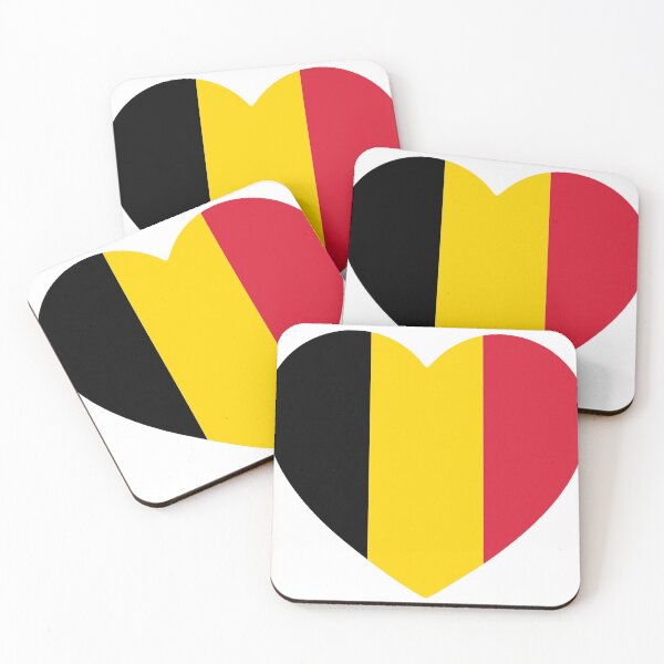 Item preview, Belgium - Belgian Flag Heart designed and sold by chosenhomes.